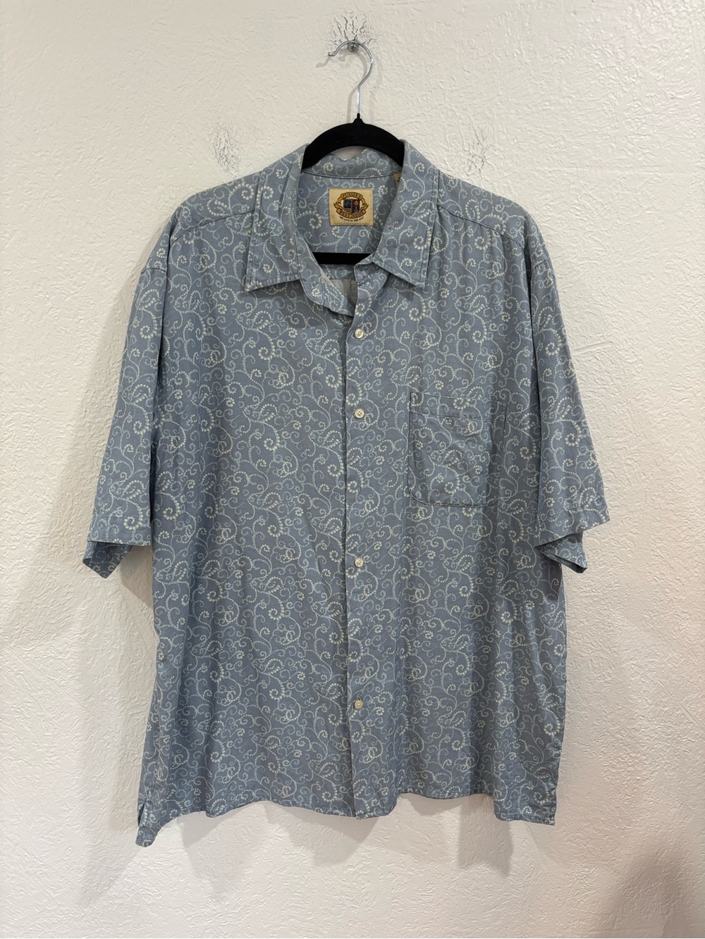 Vintage Pussers West Indies Silk Blend Shirt